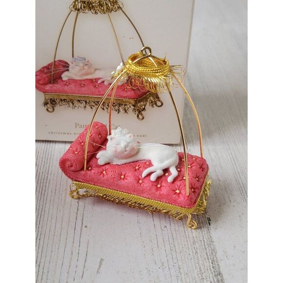 Hallmark pampered cat 2007 Keepsake Ornament Xmas pet - Picture 2 of 7